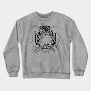 Majestic Tiger Crewneck Sweatshirt
